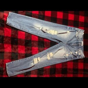 Willow and Root High Rise Mom Fit Jeans